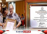 Kanwil Kemenkumham Sulteng Raih Penghargaan Prestisius Bagi Pengelola dan Pelapor LHI Terbaik