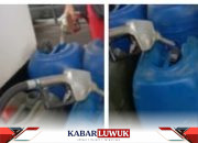 Jerigen Diutamakan, Sopir Truk Meradang, Protes Pengisian Solar di SPBU Kilo 5 Luwuk