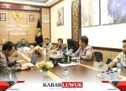 Kakanwil Kemenkumham Sulteng Rapat Penting Bahas Pembangunan Keimigrasian dan Lapas Banggai Laut