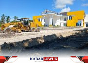 PUPR Banggai Rekonstruksi Jalan Kantor dengan Anggaran 497 Juta Rupiah