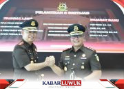 Pelantikan dan Serah Terima Jabatan Eselon II dan III di Kejaksaan Tinggi Sulawesi Tengah