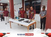 Lapas Kelas II B  Luwuk Musnahkan Barang Bukti Hasil Penggeledahan