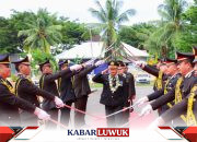 Wisuda Purna Bakti, Upacara Pelepasan Untuk 12 Purnawirawan Dipimpin Kapolres Banggai  