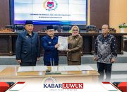 DPRD Banggai Sepakati LKPD dan Raperda Pertanggungjawaban APBD 2023