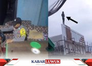 Drama di Atas Ruko, Aksi Nekat BI yang Menggemparkan Warga Banggai !