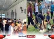 Lapas Kelas II B Luwuk Gelar Shalat Idul Adha 1445 H dan Pemotongan Hewan Kurban