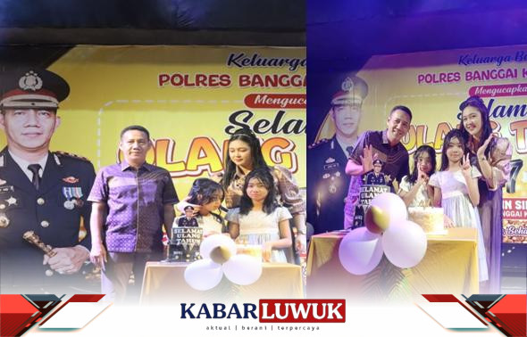 Pj. Bupati Ihsan Basir Ucapkan Selamat Ulang Tahun untuk Kapolres Bangkep Ke - 4