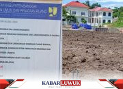 Dinas Pekerjaan Umum dan Penataan Ruang Kabupaten Banggai Mulai Revitalisasi Bukit Halimun