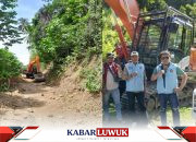 Relawan Sulianti Murad Bergerak Cepat, Bersihkan Jalan Produksi yang Tertimbun Longsor di Nambo