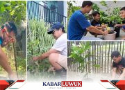 Upaya Atasi Pemanasan Global, Karyawan DSLNG Kampanyekan Aksi Tanam Pohon di Lingkungan Rumah