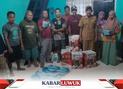 Pemdes Kolak Salurkan Mesin Potong Rumput dan Pupuk ke Kelompok Tani