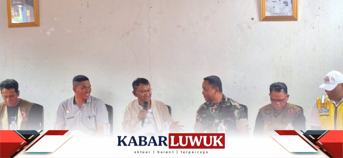 Gubernur Tinjau Dampak Banjir di Batui Selata