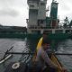 Polisi Datangi TKP Kapal Karam di Perairan Manto Banggai