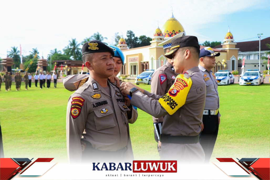 Operasi Patuh 2024 Dimulai, Wakapolres Banggai Pimpin Apel Gelar Pasukan