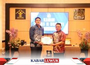 Kakanim Banggai Lepas Taruna Politeknik Imigrasi Latjapura