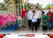 Bupati Banggai Tinjau Pembangunan Kelas MTS Tirtasari
