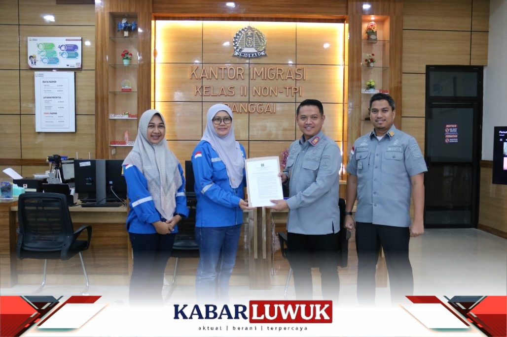 Kantor Imigrasi Kelas II Non-TPI Banggai Umumkan Perpanjangan Penetapan Tempat Pemeriksaan Keimigrasian di Terminal Khusus PT Panca Amara Utama