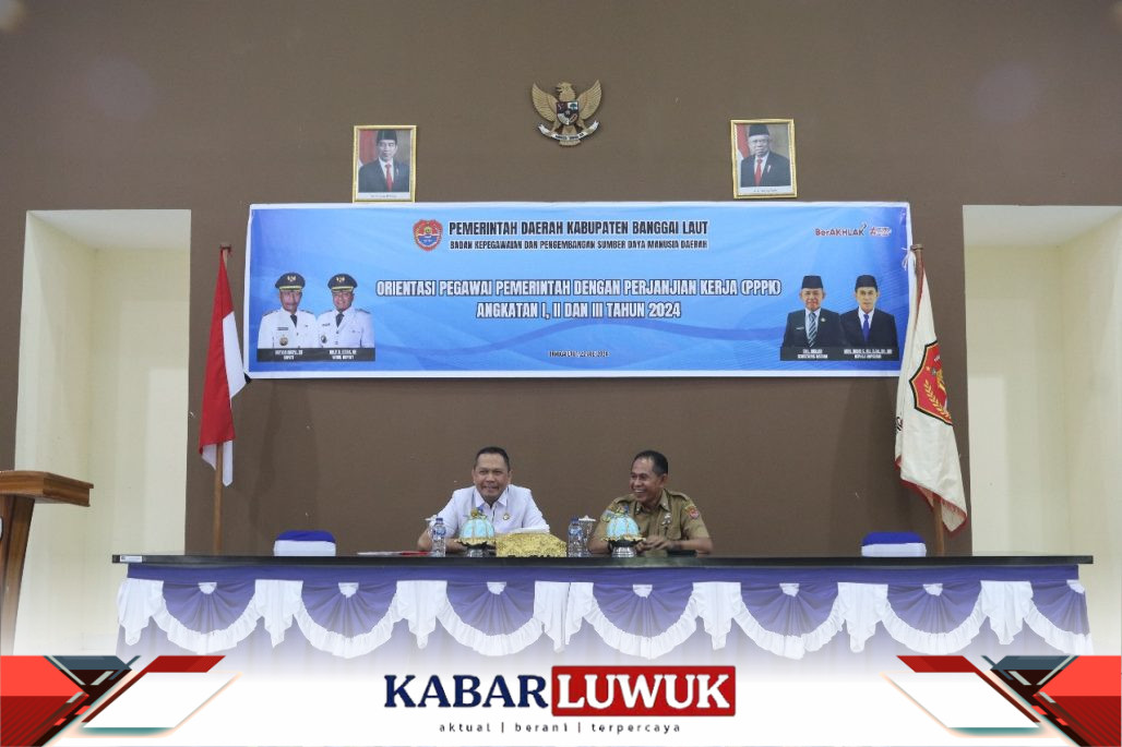 Kejari Balut Jadi Narasumber Dalam Kegiatan Orientasi PPPK Angkatan I, II, dan III tahun 2024