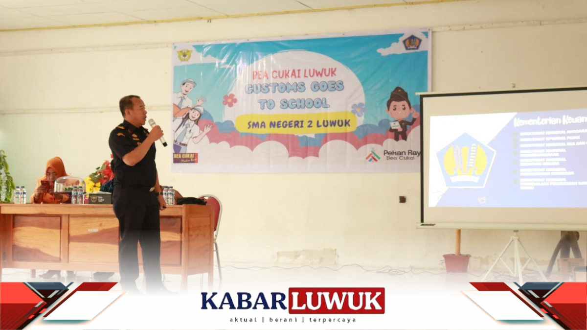 Bea Cukai Luwuk kembali mengadakan kegiatan Customs Goes to School. Kegiatan ini merupakan bagian dari rangkaian Customs and Excise for High School Festival dalam rangka Hari Bea Cukai ke-78