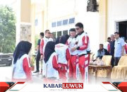 Pj. Bupati Bangkep Lepas Kontingen Popda