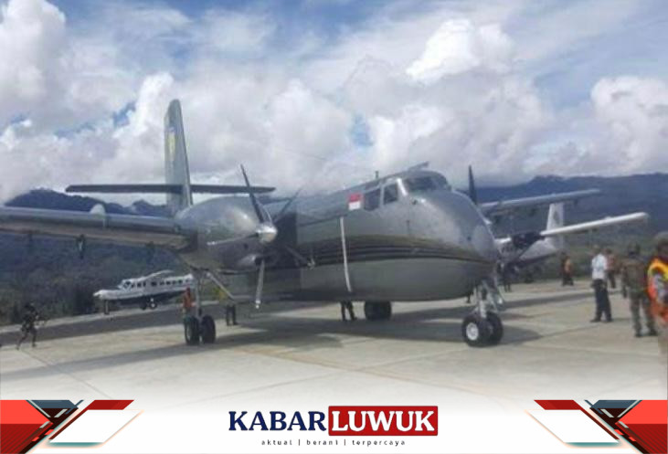 Pesawat Grand Caribou yang jatuh di Mimika Papua pada 31 Oktober 2016 (Foto: Istimewa)