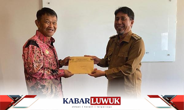 Gubernur Sulteng, H. Rusdy Mastura melantik kembali Pj. Bupati Bangkep Setelah mendapat perpanjangan dari Kemendagri.