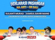 Radja Hibur Deklarasi Pasangan Sulianti-Samsul di Gor Kilongan Malam ini