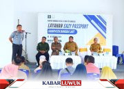 Kantor Imigrasi Kelas II Non-TPI Banggai Gelar Layanan Eazy Paspor di Kabupaten Banggai Laut