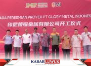 India Bangun Pabrik Baja di KI IMIP 
