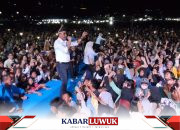 Ribuan Warga Padati Deklarasi BERANI Anwar Hafid – Reni di Pantai Indah Salakan