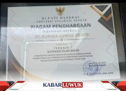PT. KLS Raih Penghargaan Pajak BPHTB Terbaik 2024