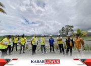 Proyek Rekonstruksi Jalan Simpangan–Eteng PUPR Banggai Ditinjau Langsung Tim Kejaksaan Negeri Banggai