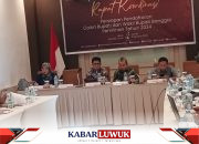 KPU Banggai Gelar Rakor Pendaftaran Calon Bupati 2024 Bersama Lintas Instansi