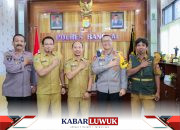 Kapolres Banggai Terima Kunjungan Diskominfo Terkait Kerja Sama Layanan Kedaruratan