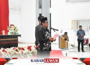 Pj Bupati Ihsan Basir Kukuhkan 38 Personil Paskibraka Bangkep 2024