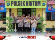 Kapolres Banggai Tinjau Polsek Kintom, Tekankan Pelayanan Prima