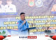 Penyerahan Bantuan Mesin Ketinting, Kajari Banggai Tegaskan Pentingnya Pengawasan Tepat Sasaran