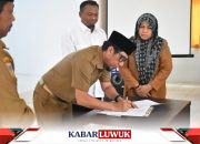Pj. Bupati Bangkep Teken Komitmen Bersama Tingkatkan Tata Kelola Pemerintahan