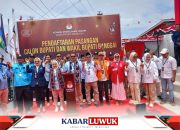 Memiliki 86.812 Suara Sah, Sulianti-Samsul Resmi Terdaftar di KPU Banggai