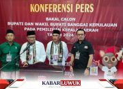 Yutdam-Tamin Resmi Daftar Bupati dan Wakil Bupati Bangkep 2024