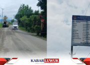 Dinas PUPR Terus Pantau Proyek Rekonstruksi Jalan Toili Jaya, Tinggal Dua Bulan Lagi!