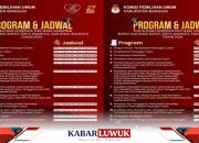 KPU Banggai Rilis Jadwal Pencalonan Pilkada 2024