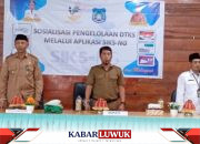 Dinsos Bangkep Gelar Sosialisasi DTKS Melalui  Aplikasi Sistem Informasi