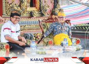 Bupati Amirudin Sapa Tokoh Desa Sindang Sari, Beri Bantuan 8 Ton Pupuk