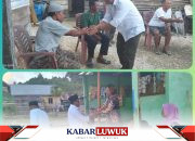 Yutdam Mudin Sambangi Desa Lobuton, “Pilihlah Pemimpin yang Terpercaya dan Amanah”