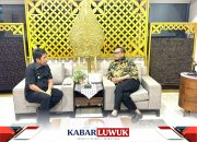 Bangkep Mola  Ihsan Basir Bahas Usulan Perbaikan Jalan Dan Air Bersih Dengan  Sekjen Kementerian PUPR