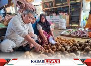 Blusukan di Pasar Salakan, Ahmad Ali “Belanja Masalah Perekonomian Masyarakat”