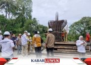 PUPR Banggai Bersama Kejari Pantau Ketat Proyek Jembatan Saluan di Kecamatan Moiling