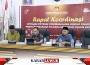 Rapat Koordinasi Mitigasi Hukum Pilkada Serentak 2024 di Banggai Kepulauan: Antisipasi Masalah Sejak Dini
