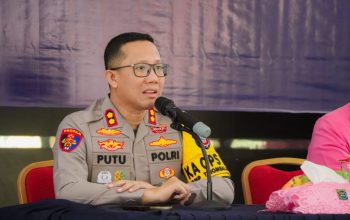 Kapolres Banggai, AKBP Putu Hendra Binangkari, S,IK